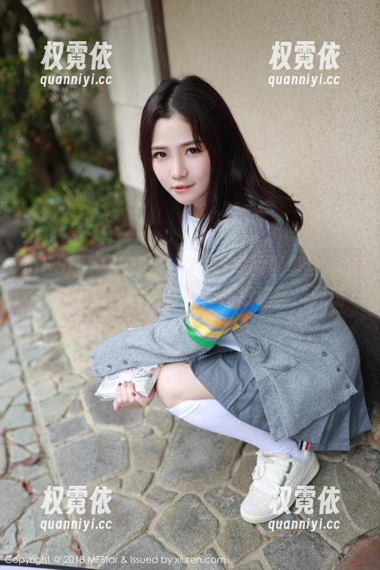 MFStar模范学院 - 沈梦瑶的裤里丝，沉醉在无圣光的图集里，任思绪随风飘荡