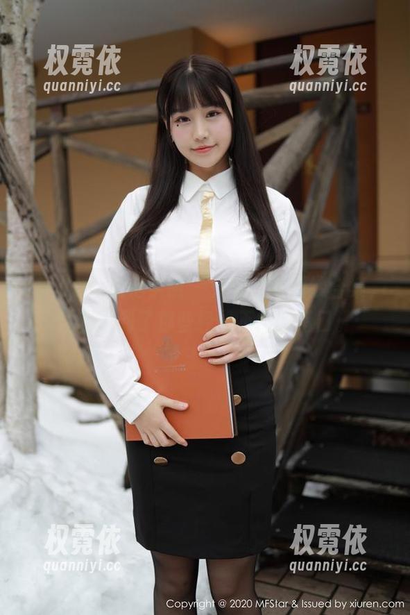 MFStar模范学院 - 艾希儿的婚纱合集，让我想到了那些轻松不婚的借口。