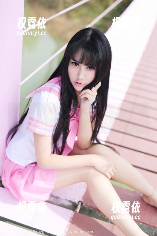 MyGirl美媛馆 - 唐琪儿il、全套、礼服，在图片里构建了一个迷人的小宇宙