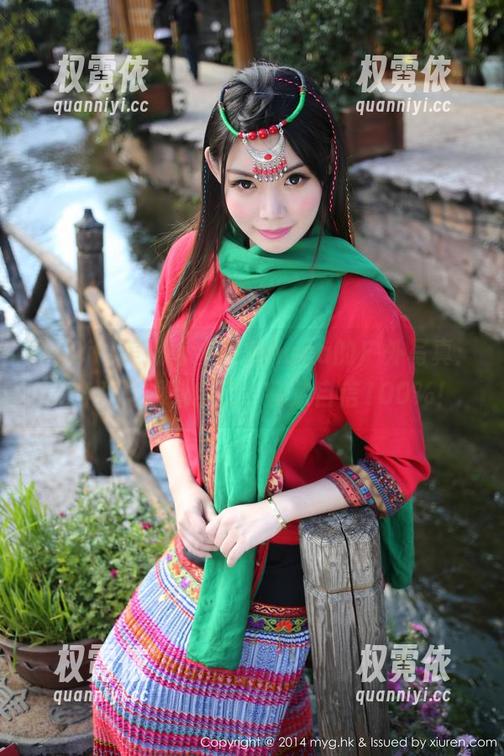 MyGirl美媛馆 - 奈美nana的户外写真：大自然里找到自己，特效自信100%！