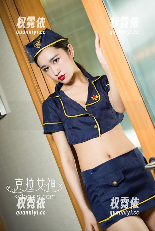 克拉女神 - 美图集中营，吕佳的空姐写真里藏了多少飞往梦想的航班票？