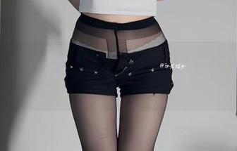 微密圈 – 在线探访白龙猫女的珠光袜，图片里竟有一丝丝暧昧？