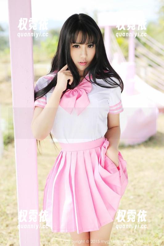 美媛馆 - 免费校服图集，Cris_卓娅祺的青春回忆来袭？